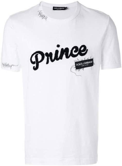 dolce gabbana prince t shirt|dolce gabbana poloshirt herren.